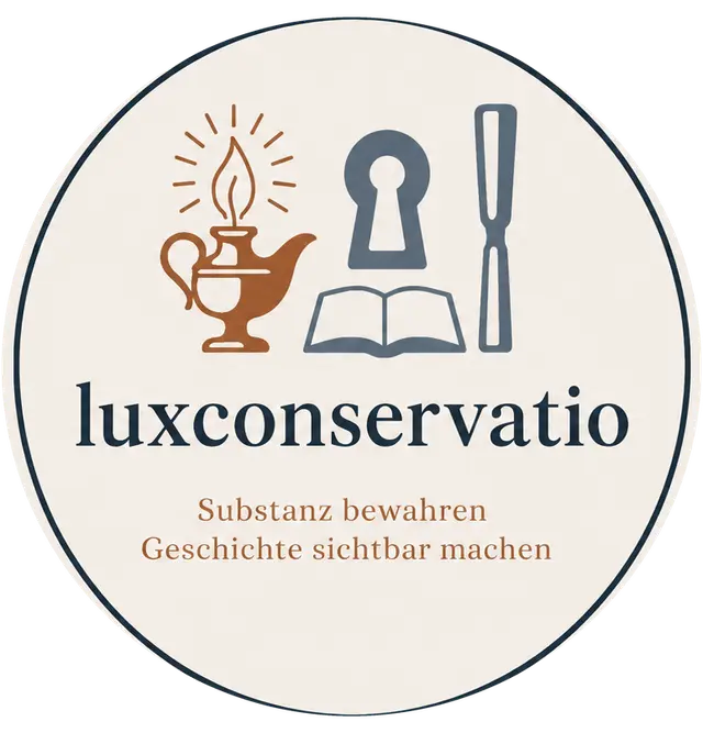 luxconservatio Siegel – Substanz bewahren, Geschichte sichtbar machen